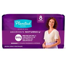 Absorvente Plenitud Femme Noturno com 8 Unidades