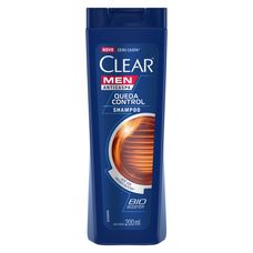 Shampoo Clear Men Anticaspa Queda Control 200ml