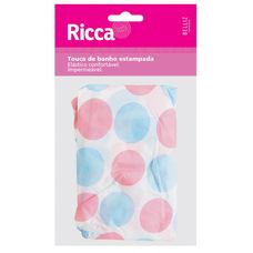 Touca Para Banho Ricca Estampada com 1 Unidade