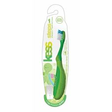 Escova Dental Kess Steps 1 Extra Macia Cores Sortidas com 1 Unidade E Ganhe Capa Protetora