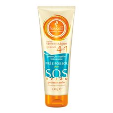 creme Haskel Pré E Pós Sol Verão Sem Enxágue 240g