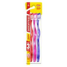 Escova Dental Clean Adulto Basic Macia Color 35 Leve 3 Pague 2