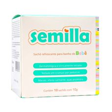 Semilla Cifarma Sais Refrescante Para Banho Bebê com 10 Sachês 10g