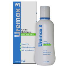 creme Hidratante Uremax 3 com Aloe Vera 150g