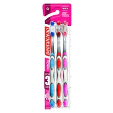 Escova Dental Clean Adl Metalic Plus Media Leve 3 E Pague 2