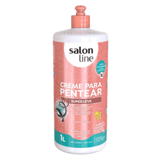 creme Para Pentear Salon Line Super Leve 1L