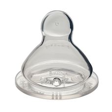 Bico de Mamadeira Lolly Gargalo Largo Ortodôntico em Silicone Fluxo Médio Nível 2 com 1 Unidade