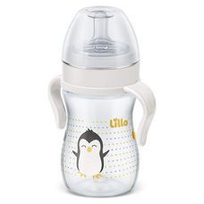 Mamadeira Lillo Bico Silicone Super Evolution Branca 300ml