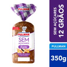Pão Pullman Zero Integral 12 Graos 350g