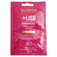 Superdose Mais Liso Bio Extratus Desmaia Cabelo 30g