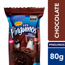 Bolinho Pullman Pinguinos Triplo Chocolate 80g