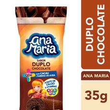 Bolinho Ana Maria Duplo Chocolate Qd + 35g