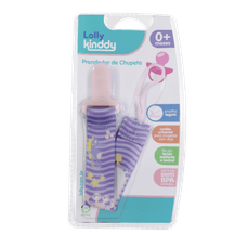 Prendedor de Chupeta Lolly Baby Color Rosa