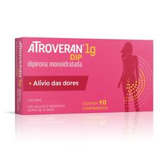 Atroveran Dip Hypermarcas 1g com 10 comprimidos