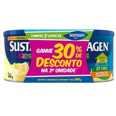 Sustagen Kids Sabor Baunilha com 2 Unidades 380g