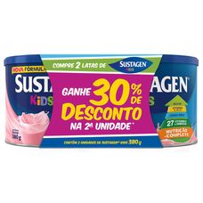 Sustagen Kids Sabor Morango com 2 Unidades 380g