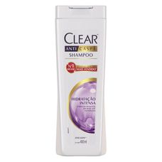 Shampoo Clear Anticaspa Hidratação Intensa 400ml