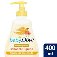 Sabonete Dove Baby Hidratante Glicerinada líquido 400ml
