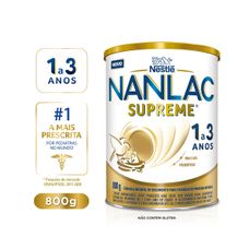 Nanlac Supreme Nestlé de 1 A 3 Anos de 800g