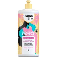 creme Para Pentear Salon Line Super Controle 1L