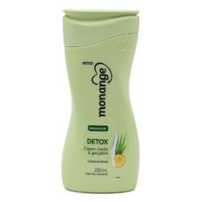 Loção Hidratante Monange Detox Capim Limão E Gengibre 200ml