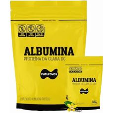 Albumina Sabor Baunilha 420g Naturovos