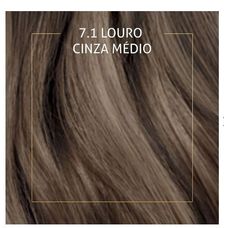 Mini Kit Biocolor Coloracao 7.1 Louro Cinza Medio