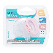 Chupeta Lolly Special Silicone Ortodôntico Tamanho 2 Rosa