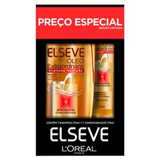 Shampoo+ Condicionador Elseve Óleo Extraordinário 375ml+ 170ml