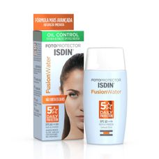 Protetor Solar Facial Isdin Fusion Water Oil Control Fps 60 50ml