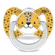 Chupeta Lillo Funny Animais Silicone Anatômica Tamanho 2