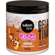 Gelatina Salon Line Todecacho Linhaça 550g