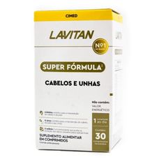 LAVITAN CABELOS E UNHAS CPRV FR C/30 SF