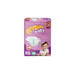 Fralda Descartável Ottima Baby Mega XG 60 Unidades