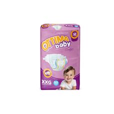 Fralda Descartável Ottima Baby Mega XXG 50 Unidades
