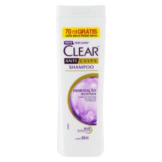 Shampoo Clear Women Anticaspa Hidratação Intensa 400ml