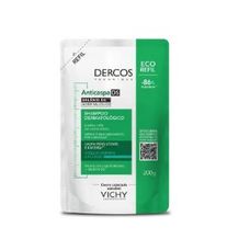 Shampoo Vichy Dercos Anticaspa Ds Cabelos Normais A Oleosos Refil 200g