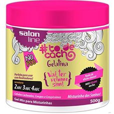 Gelatina Salon Line Todecacho Vai Ter Volume Sim 500g