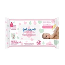 Lenço Umedecido JohnsonS & JohnsonS Baby Extra Cuidado com 96 Unidades
