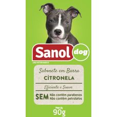 Sabonete Sanol Dog Citronela 90g