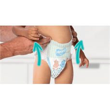 Fralda Hipopó Baby Calça Jumbo Shortinho M com 36 Unidades