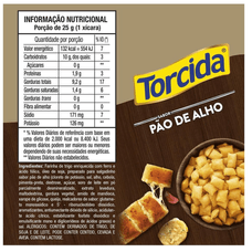 Salgadinho Torcida Pão de Alho 45g