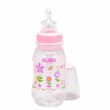 Mamadeira Kuka Natural Bico Ortodôntico Rosa 160ml