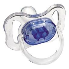 Chupeta Kuka Azul Cristal Color Ortodôntico Tamanho 1