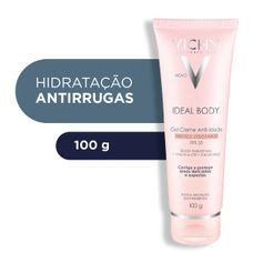 Gel Creme Anti-Idade Ideal Body Vichy Pescoço Colo E Mãos Fps20 100g