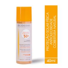 Protetor Solar Bioderma Photoderm Nude Touch Dourado Fps 50 40ml