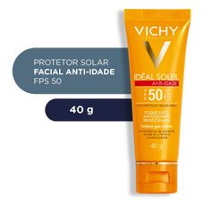 Protetor Solar Vichy Idéal Soleil Anti-Idade Fps50 40g
