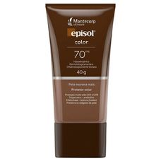 Protetor Solar Mantecorp Episol Color Pele Morena Mais Fps 70 40g