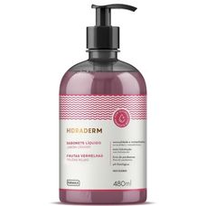 Sabonete Hidraderm Frutas Vermelhas líquido 480ml