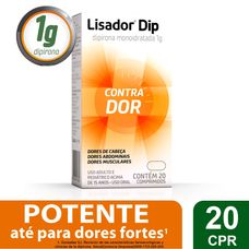 Lisador Dip Farmasa 1g Com 20 Comprimidos